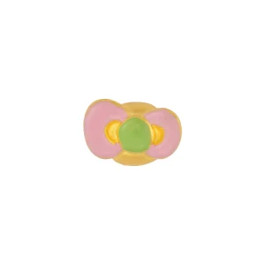 Phụ Kiện Charm Vàng 999 Nơ