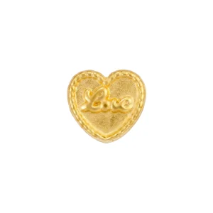 Phụ Kiện Charm Vàng 999 Love