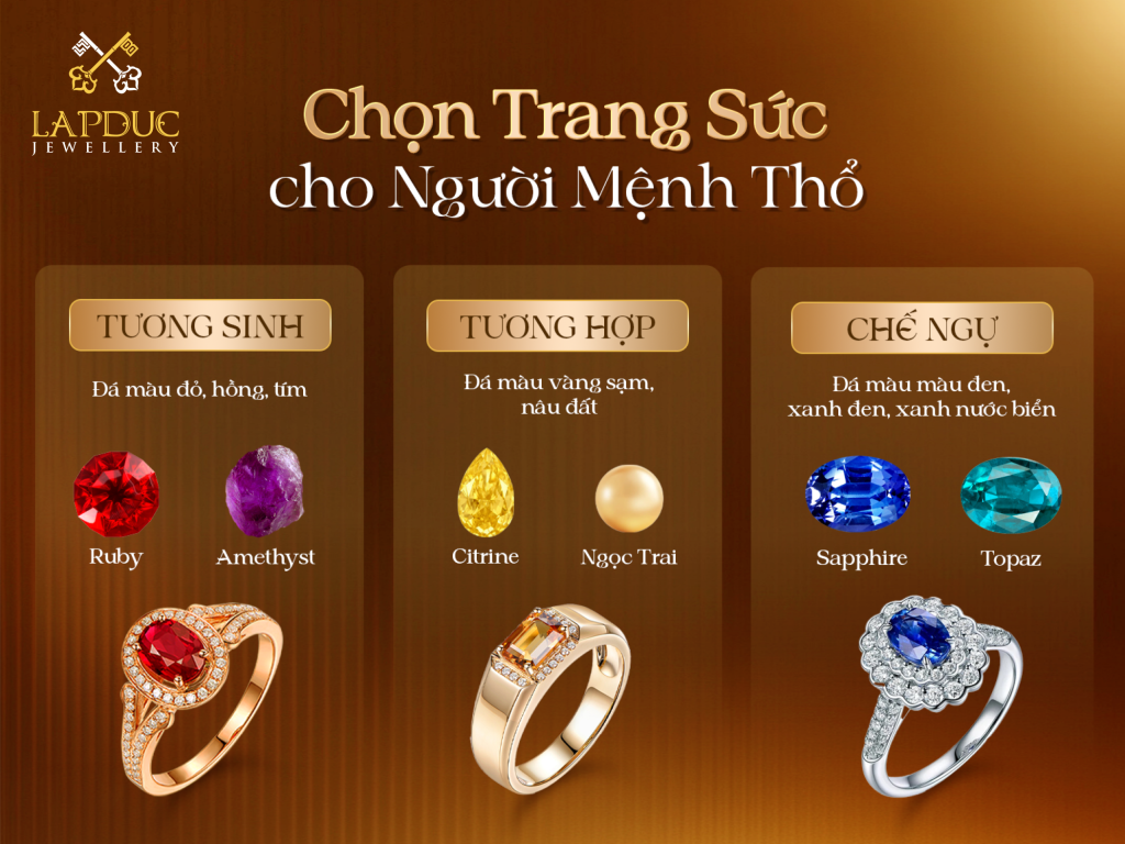 mệnh thổ hợp m&agrave;u g&igrave;