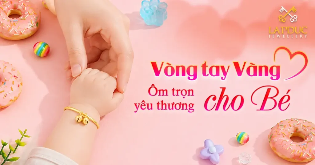 lắc tay v&agrave;ng nam