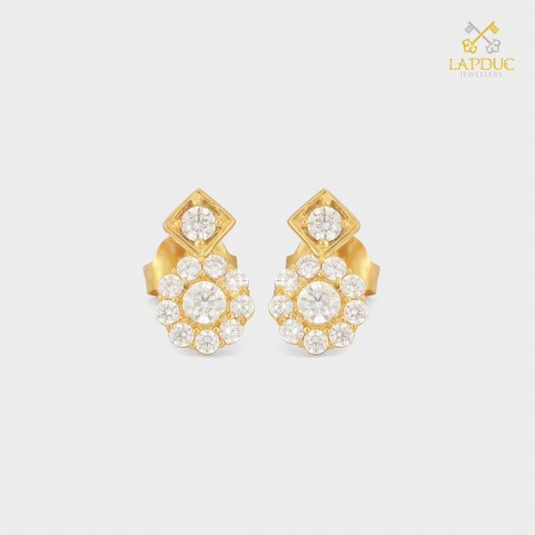 bông tai nữ vàng 18k