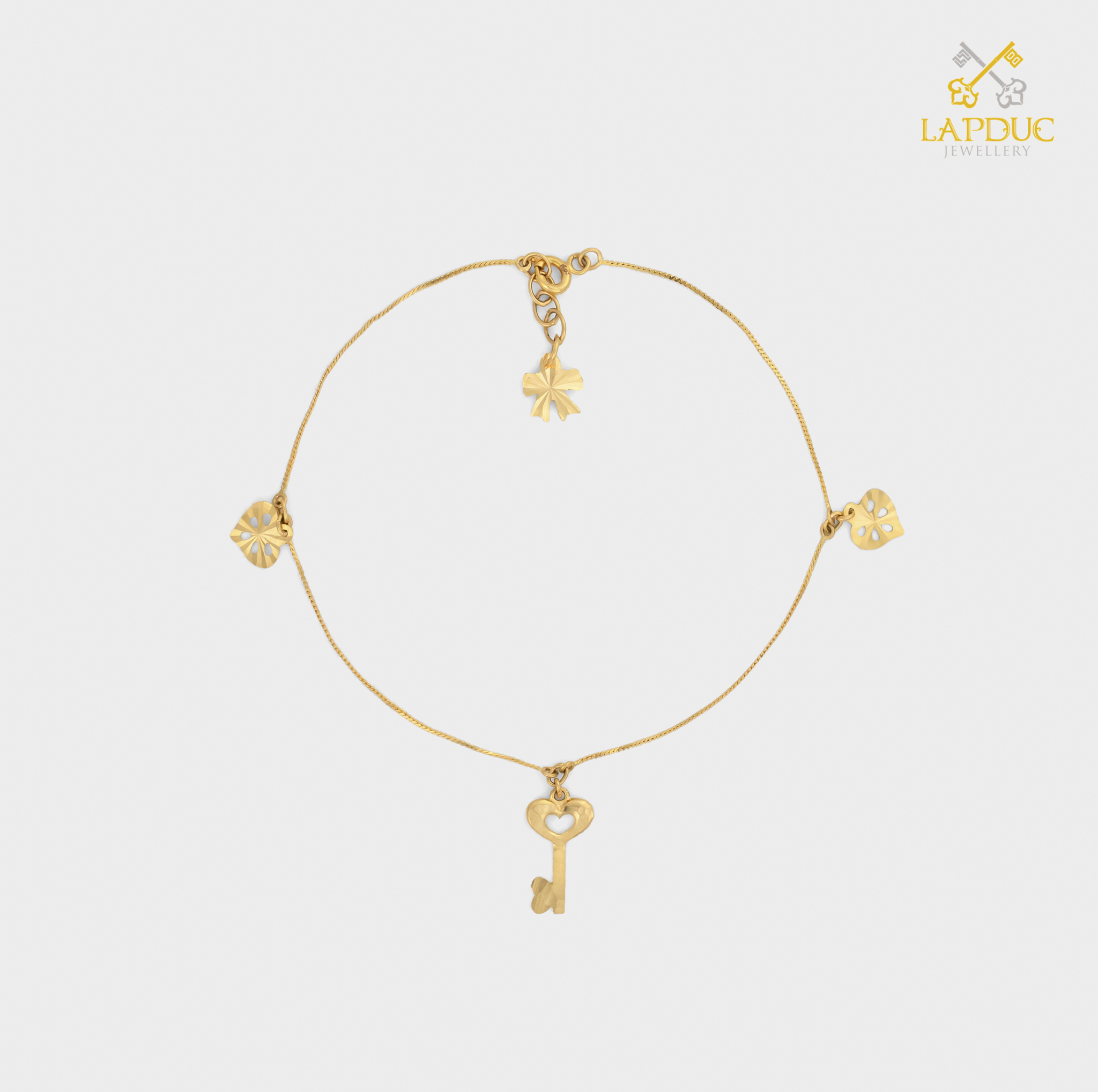 lắc chân nữ vàng