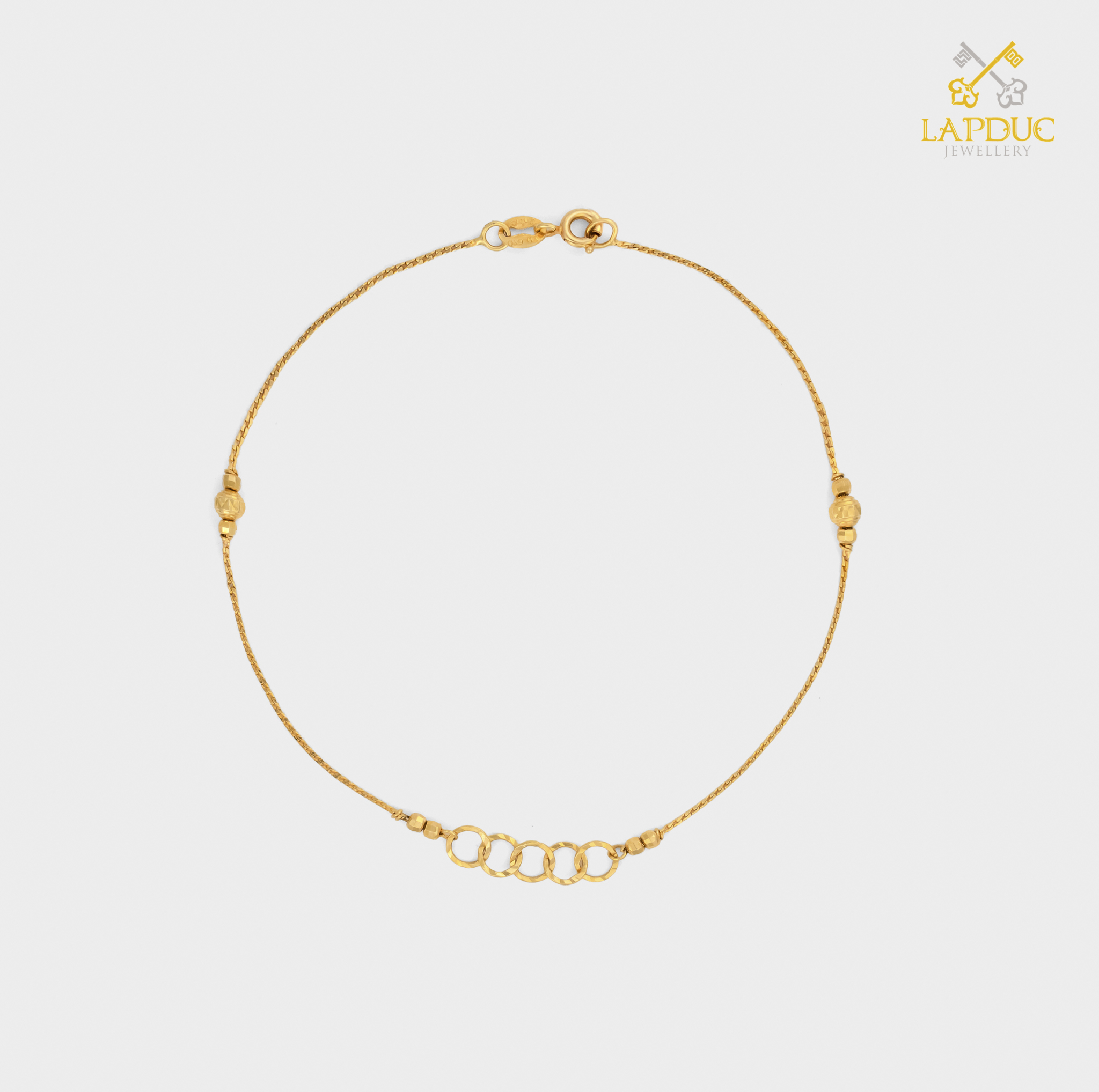 lắc chân nữ vàng