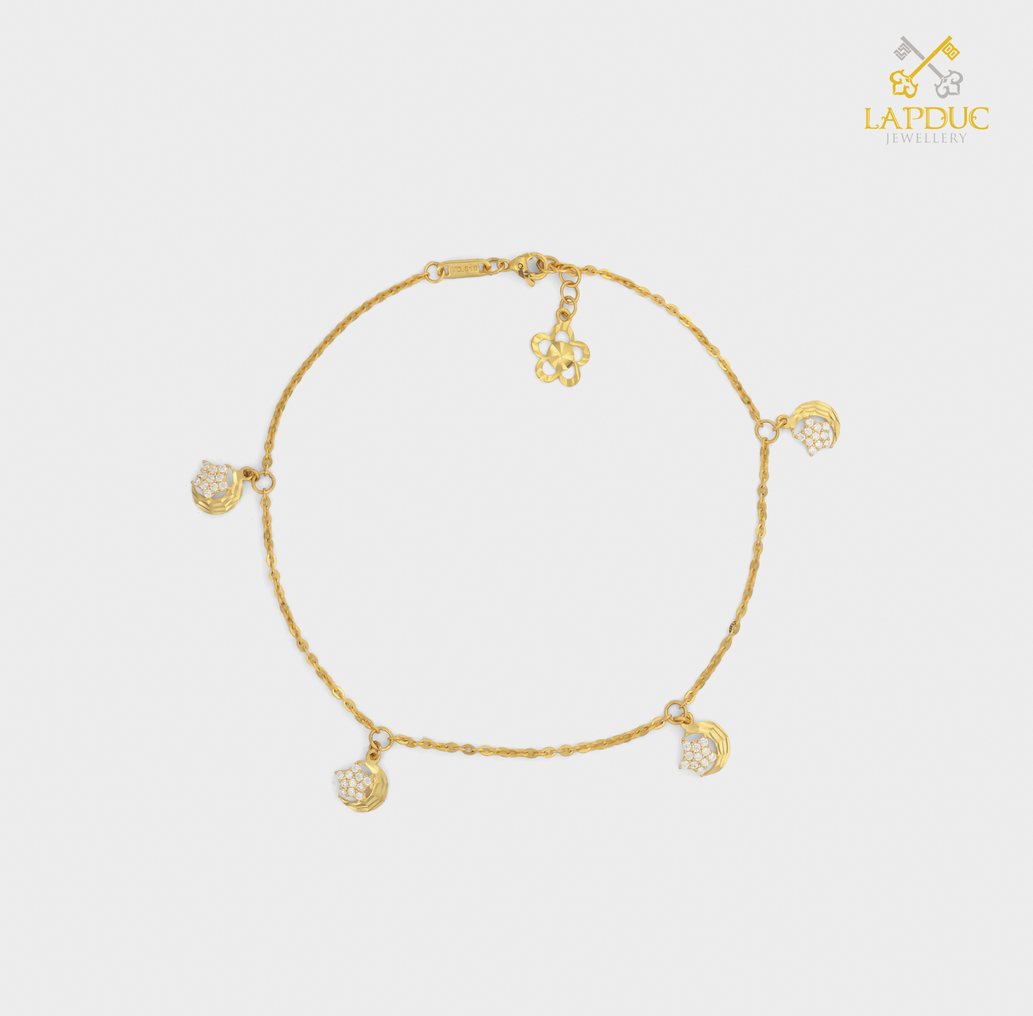 lắc chân nữ vàng