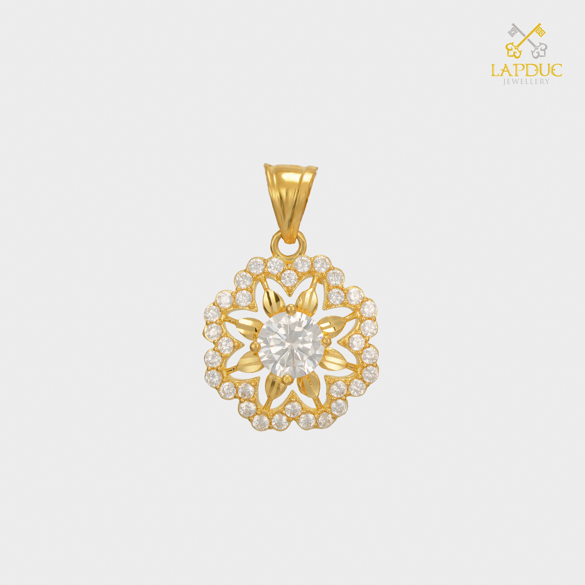 mặt dây chuyền vàng 18k