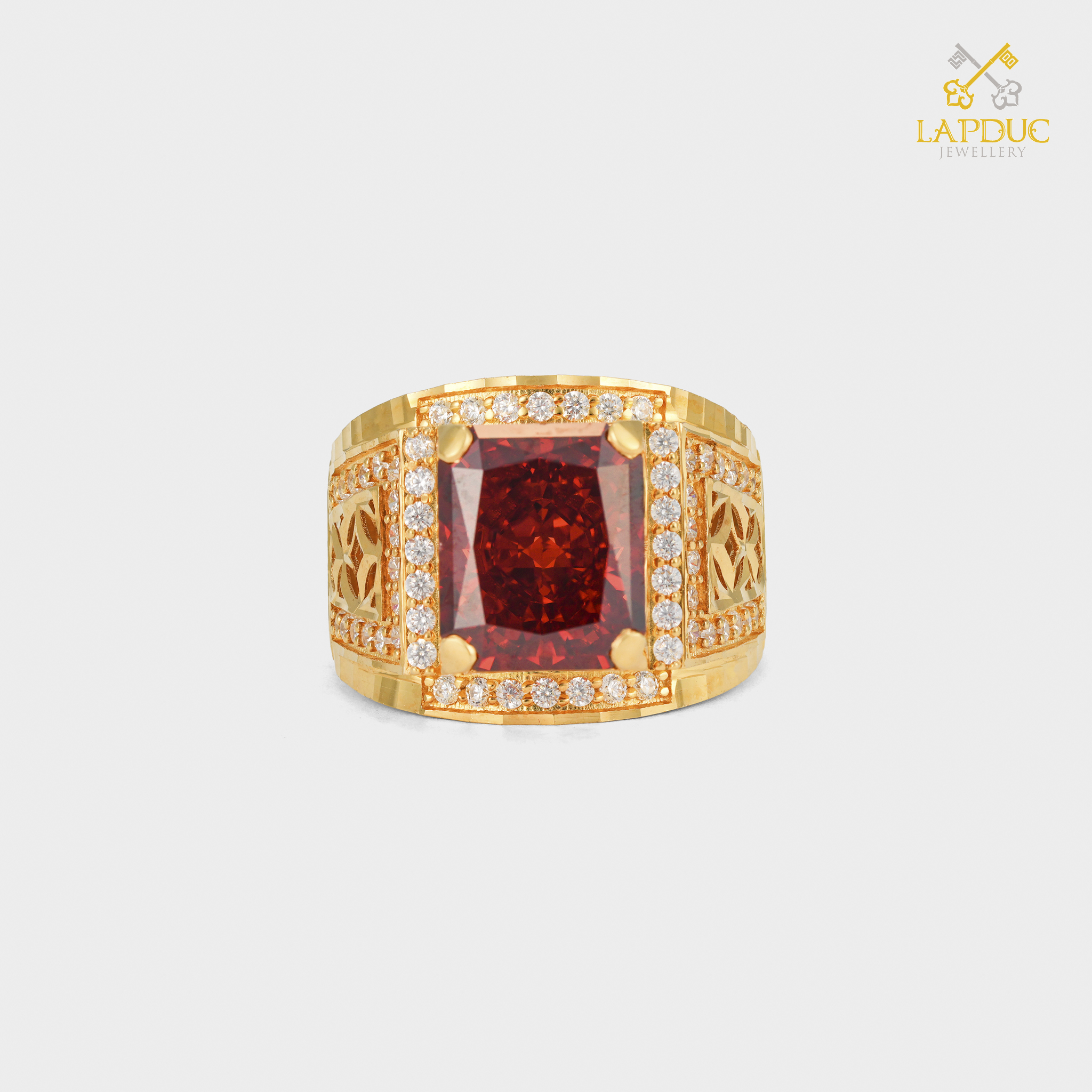 nhẫn nam vàng 18k