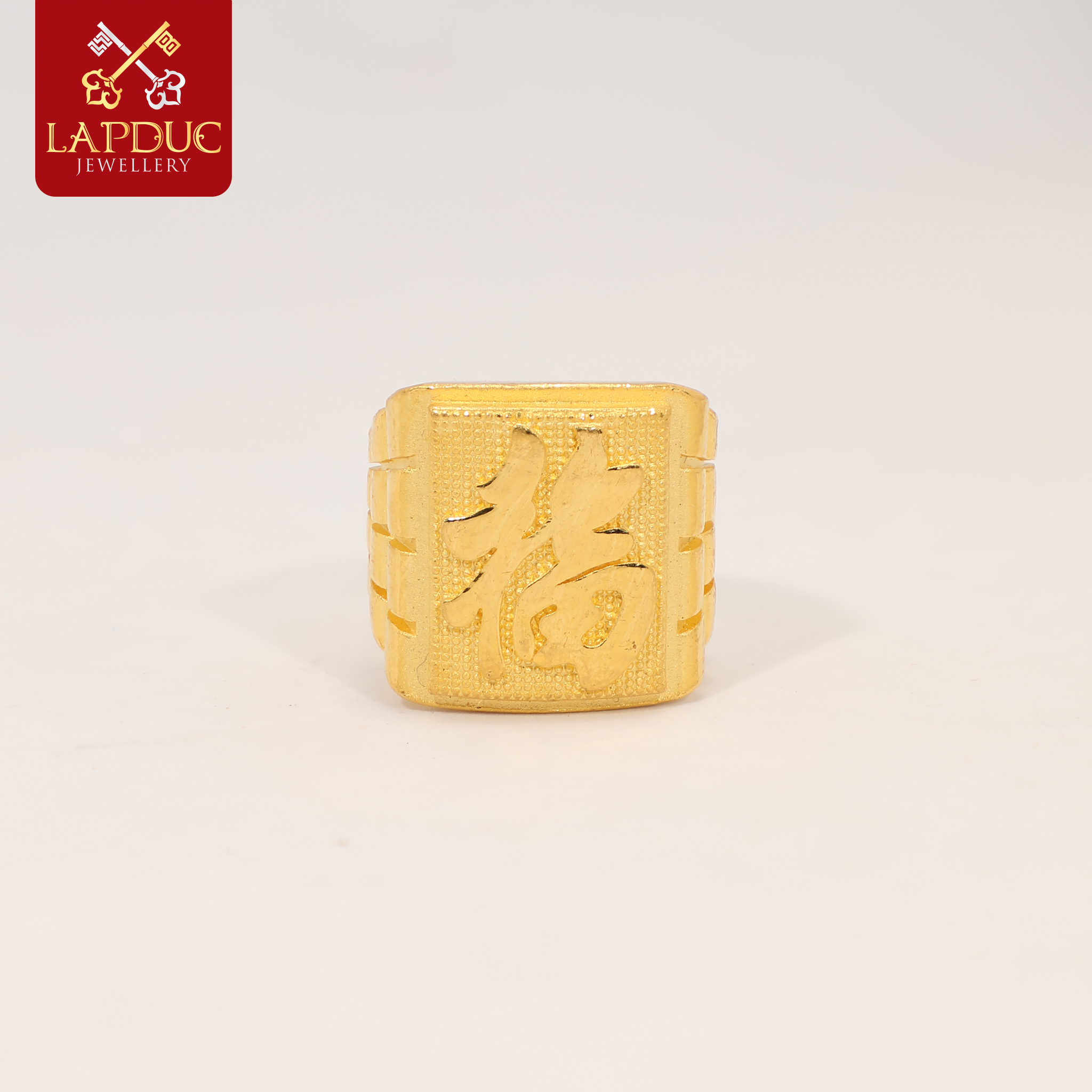 Nhẫn nam đúc cn nhị chữ Phúc