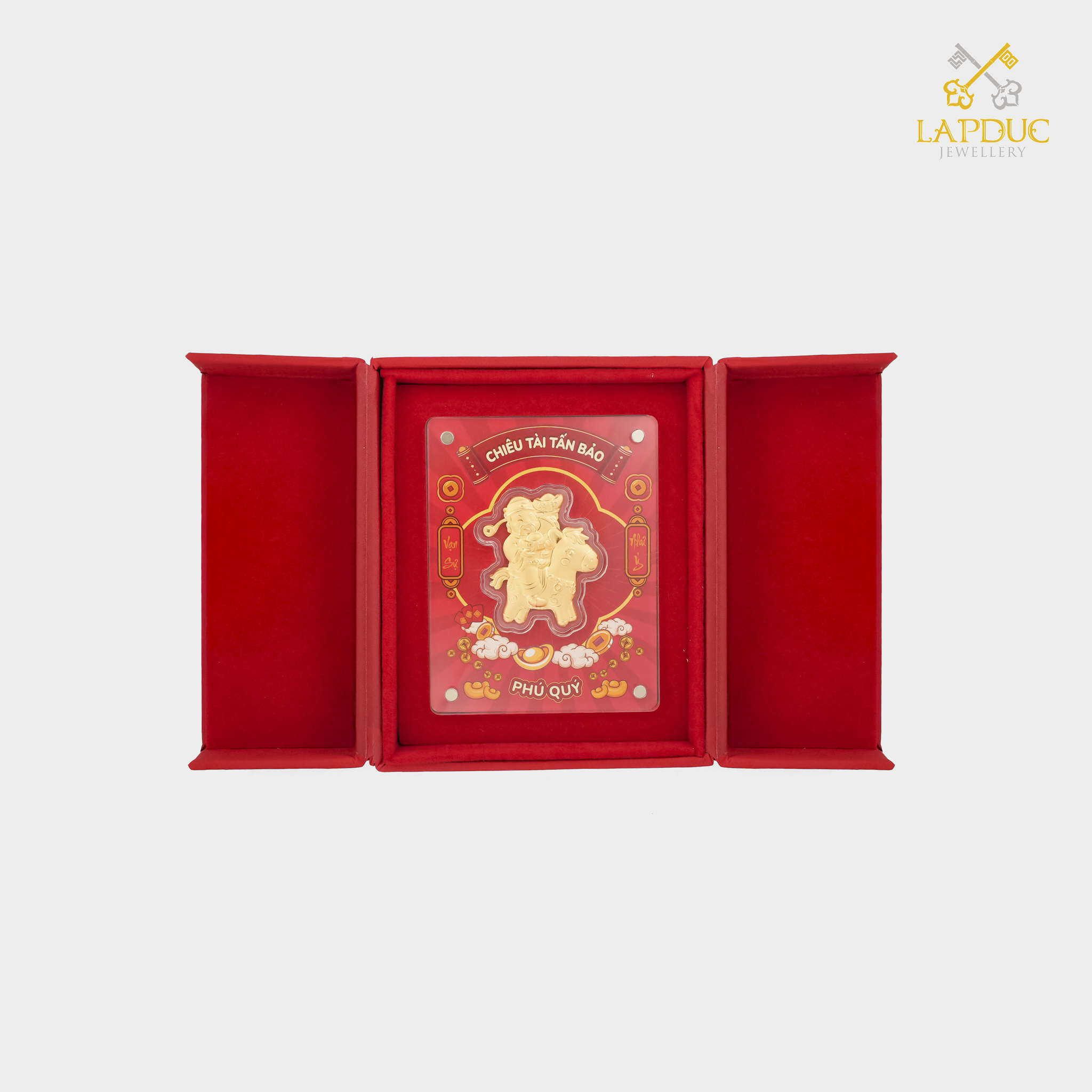 Phụ kiện Thần Tài cưỡi ngựa