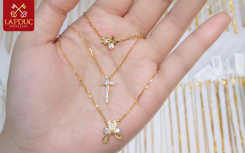 dây chuyền vàng nữ 18k