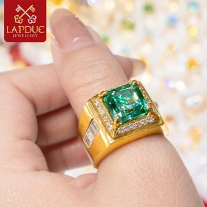 Nhẫn vàng nam 18K 2 chỉ